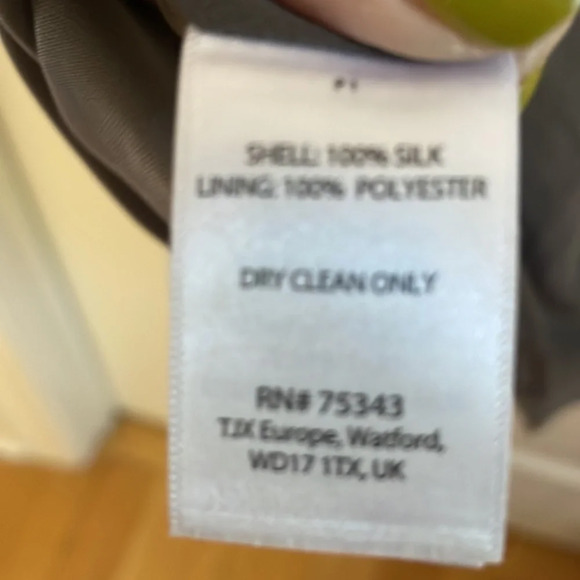 Cynthia Rowley brown silk dress size 2 - Picture 5 of 5